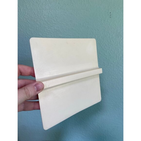 Vintage Teal Cream Cookies Container‎ with Lid - Picture 7 of 10